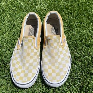 Vans Yellow Checkered